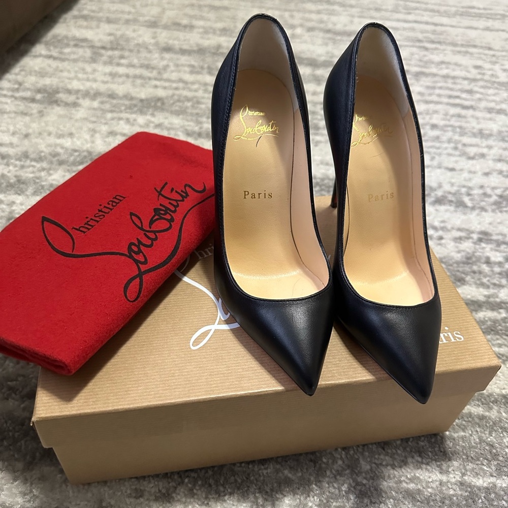 Christian Louboutin Pigalle Follies 100 Black Women's Pumps NEVER WORN